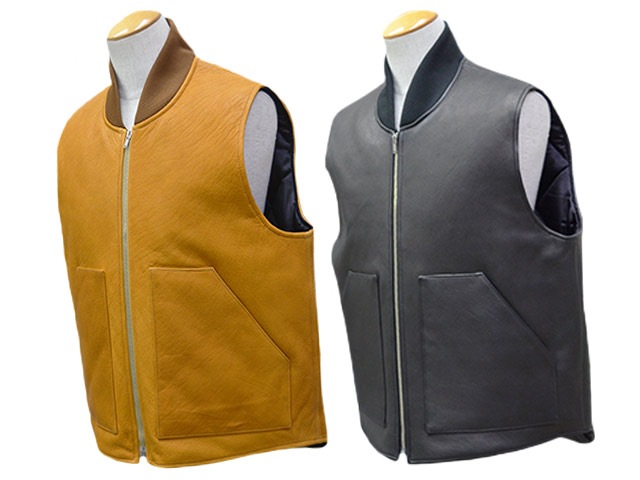 ��2����CWORKS by FINE CREEK&CO/��������� �Х� �ե����󥯥꡼������ɥ����ۡ�Deerskin Work Vest��Cedar��/�ǥ������������٥��ȡɥ��������ɡ�(CWVE001)