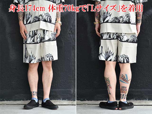 ��2����BLUCO/�֥륳��2026SS��Easy Shorts��CACTUS��/�����������硼�ġɥ��������ɡ�(163-45-010)