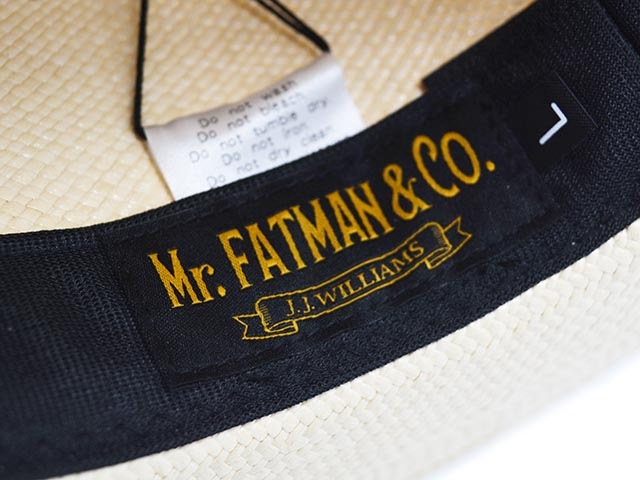 ��J.J. WILLIAMS FEDORA by Mr.FATMAN/J.J.�����ꥢ�ॹ�ե��ɥ�by�ߥ������ե��åȥޥ��2026SS��JOSE PANAMA HAT/�ۥ��ѥʥޥϥåȡ�(5251502)