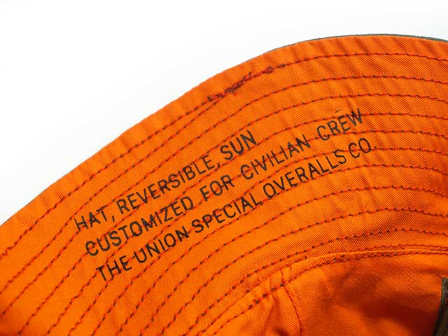 ��FREE WHEELERS/�ե꡼�ۥ����顼����2024SS��U.S.ARMY SUN HAT��HAT REVERSIBLE SUN��/U.S.ARMY����ϥåȡɥϥåȥ�С����֥륵��ɡ�(2427001)