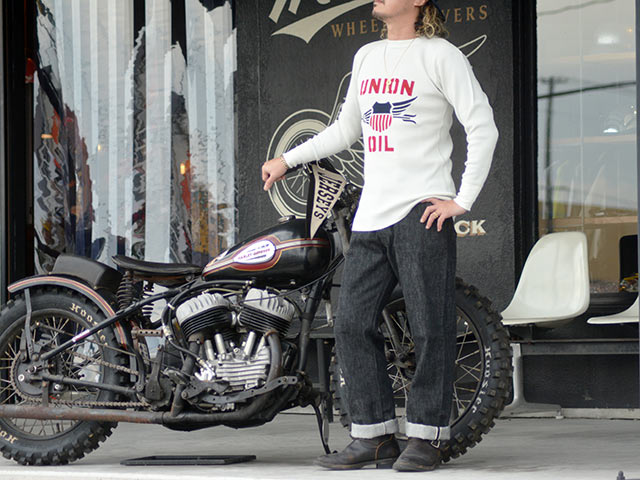 2FREE WHEELERS/ե꡼ۥ顼2024FWCrew Necked Thermal L/S ShirtsUNION OIL/롼ͥååɥޥ󥰥꡼֥ġɥ˥󥪥ɡ(2435004)