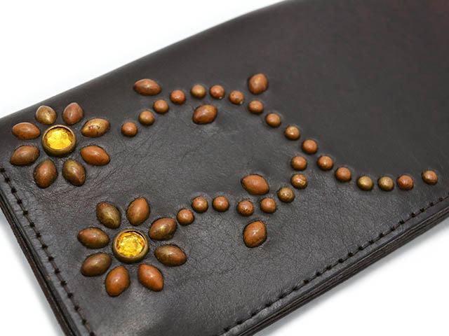 ��2����HTC(Hollywood Trading Company)/�������ƥ�������(�ϥꥦ�åɥȥ졼�ǥ��󥰥���ѥˡ�)�ۡ�Trucker Wallet"FLOWER��/�ȥ�å���������åȡɥե��ɡ�