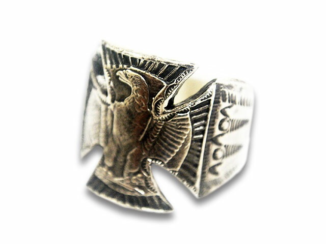 ��BLUCO WORK GARMENT/�֥륳����������ȡۡߡ�CHOOKE/���硼���ۡ�Eagle Iron Cross Ring/�������륢�����󥯥�����󥰡�