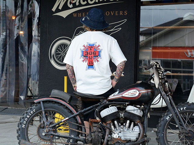 ��4����BLUCO/�֥륳�ۡߡ�DOGTOWN/�ɥå��������2026SS��Pocket Tee��Logo��/�ݥ��å�Tee�ɥ����ɡ�(163-22-030)