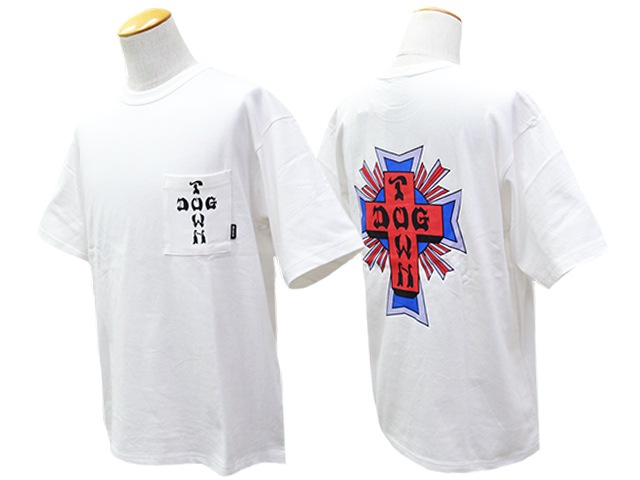 ��4����BLUCO/�֥륳�ۡߡ�DOGTOWN/�ɥå��������2026SS��Pocket Tee��Logo��/�ݥ��å�Tee�ɥ����ɡ�(163-22-030)