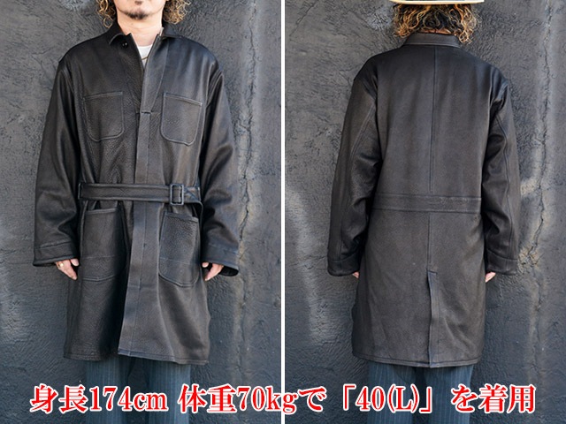 ��2����CWORKS by FINE CREEK&CO/��������� �Х� �ե����󥯥꡼������ɥ����ۡ�Deerskin Shop Coat��Agents��/�ǥ��������󥷥�åץ�����"����������ġɡ�(CWCO004)