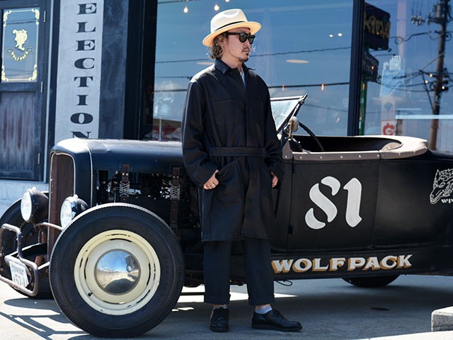 ��2����CWORKS by FINE CREEK&CO/��������� �Х� �ե����󥯥꡼������ɥ����ۡ�Deerskin Shop Coat��Agents��/�ǥ��������󥷥�åץ�����"����������ġɡ�(CWCO004)