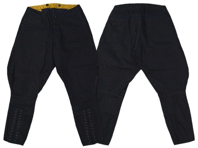 ��BLACK SIGN/�֥�å�������ۡ�15oz Black Denim Sheriff Breeches/15���󥹥֥�å��ǥ˥ॷ����ե֥꡼��������(BSFP-20507)
