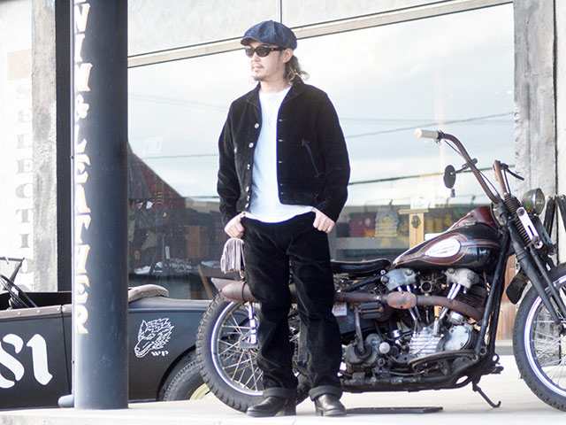 ��MISTER FREEDOM/�ߥ������ե꡼�����2024AW��Black Corduroy��SANTA FE��Campus Blouse/�֥�å������ǥ�����ɥ��󥿥ե��ɥ����ѥ��֥饦����(SC15639)