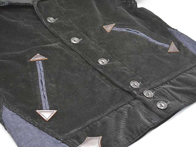 ��MISTER FREEDOM/�ߥ������ե꡼�����2024AW��Black Corduroy��SANTA FE��Campus Blouse/�֥�å������ǥ�����ɥ��󥿥ե��ɥ����ѥ��֥饦����(SC15639)