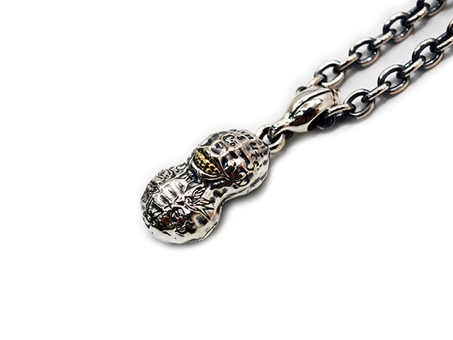 ��Peanuts&Co/�ԡ��ʥåĥ���ѥˡ��ۡ�Small Tattoo Peanuts Pendant Top��Necklace Chain��Round��/���⡼�륿�ȥ����ԡ��ʥåĥڥ����ȥȥåס��ͥå��쥹��������ɴݥ��ޡɡ�(Silver925��K10YG/Silver925)