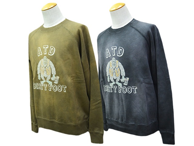��2����AT-DIRTY/���åȥ����ƥ�����2025AW��Dirty College Sweat/�����ƥ�������å��������åȡ�