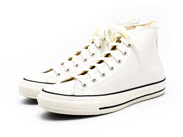 【27cm】CONVERSE コンバース LEATHER ALL STAR HI 全2色【CONVERSE/コンバース】「LEATHER ALL STAR”HI”/レザー