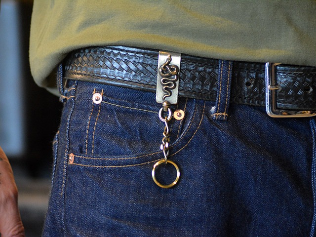 Peanuts&co ピーナッツアンドカンパニー　スネーククリップ　キーチェーン Peanuts&Co/ピーナッツカンパニー】「Snake Clip Type Key Chain