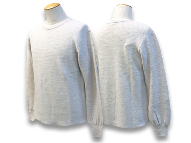 ��3����CWORKS/�����������2022AW��Merino Wool Heneycomb Thermal Knit Top��Left��/���Υ�����ϥ˥��ॵ���ޥ�˥åȥȥåסɥ�եȡɡ�(CWKN002)