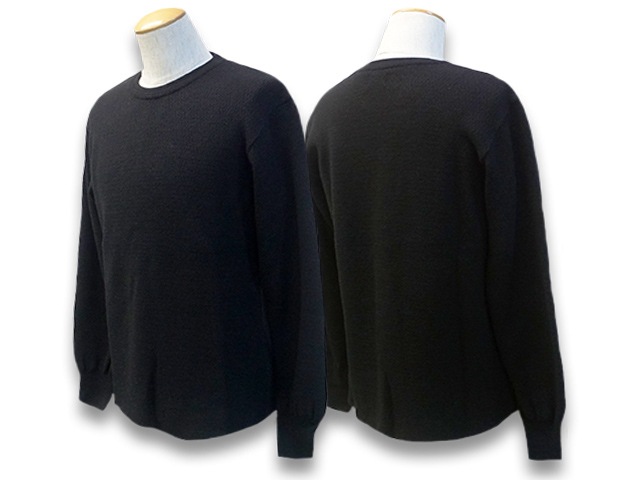 ��3����CWORKS/�����������2022AW��Merino Wool Heneycomb Thermal Knit Top��Left��/���Υ�����ϥ˥��ॵ���ޥ�˥åȥȥåסɥ�եȡɡ�(CWKN002)