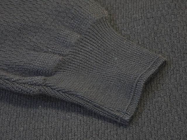 ��3����CWORKS/�����������2022AW��Merino Wool Heneycomb Thermal Knit Top��Left��/���Υ�����ϥ˥��ॵ���ޥ�˥åȥȥåסɥ�եȡɡ�(CWKN002)