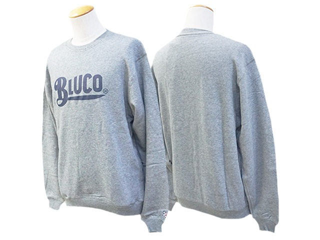 ��3����BLUCO/�֥륳��2024AW��Heavy Pile Sweat Shirts��Old Logo��/�إ������ѥ��륹�����åȥ���ġɥ�����ɥ����ɡ�(145-13-011)