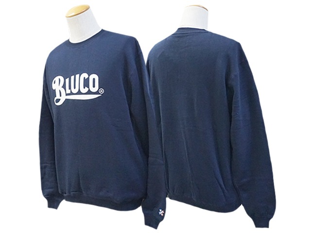 ��3����BLUCO/�֥륳��2024AW��Heavy Pile Sweat Shirts��Old Logo��/�إ������ѥ��륹�����åȥ���ġɥ�����ɥ����ɡ�(145-13-011)