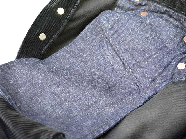 ��MISTER FREEDOM/�ߥ������ե꡼�����2024AW��Black Corduroy��SANTA FE��LOT.64/�֥�å������ǥ�����ɥ��󥿥ե���LOT.64��(SC42486)