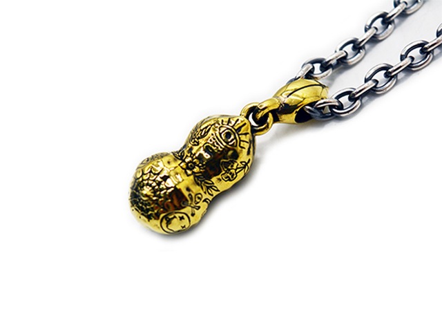 ��Peanuts&Co/�ԡ��ʥåĥ���ѥˡ��ۡ�Small Tattoo Peanuts Pendant Top��Necklace Chain��Round��/���⡼�륿�ȥ����ԡ��ʥåĥڥ����ȥȥåס��ͥå��쥹��������ɴݥ��ޡɡ�(Brass��Silver925/Silver925��Brass)