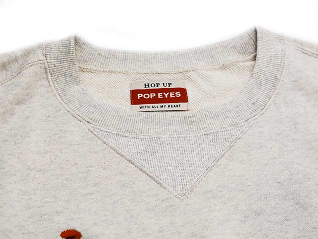 POP EYES/ݥåץ2025AWPrison Art Sweat Shirt/ץꥺ󥢡ȥåȥġ(25AW-PPE-003)