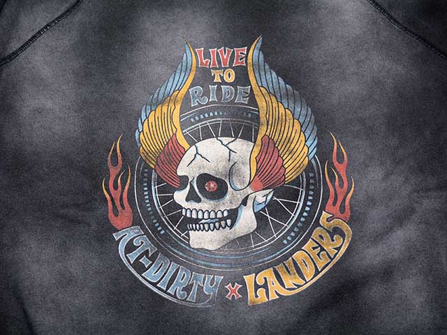 AT-DIRTY/åȥƥ2025AWLive to Ride Sweat/饤֥ȥ饤ɥåȡ