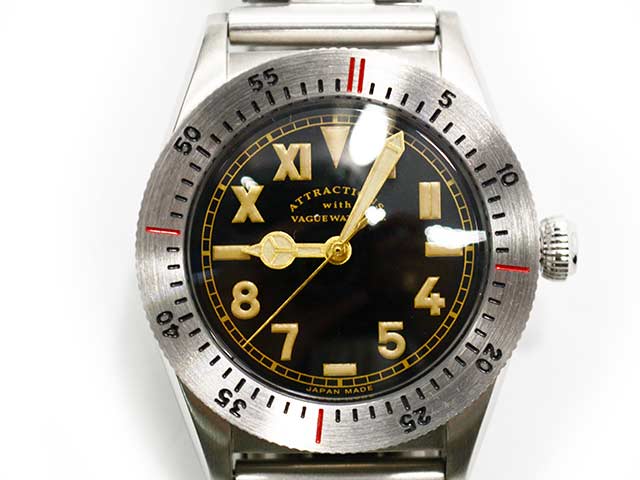 ��ATTRACTIONS/���ȥ饯����󥺡ۡߡ�VAGUE WATCH Co./�������������å�����ѥˡ��ۡ�20th Annversary Wristwat Expansion Stainless Steel Belt/20��ǯ��ǰ�ꥹ�ȥ����å��������ѥ󥷥�󥹥ƥ�쥹��������٥�ȡ�(A20046)