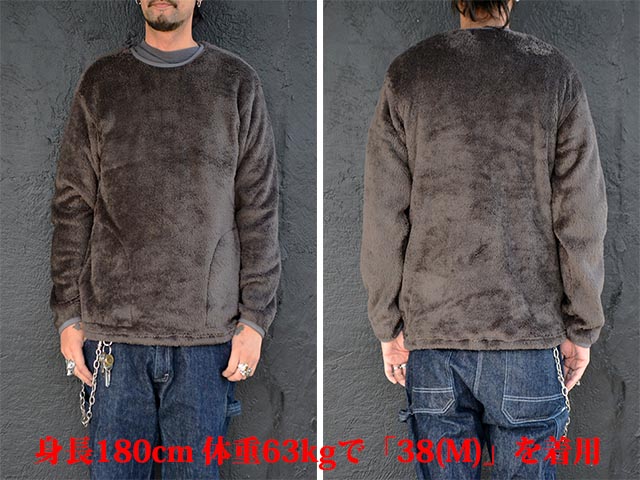 ��3����MOSSIR/�⥷�����2021AW��Fleece Cut and Sewn��Cliff Hiloft��/�ե꡼�����åȥ����ɥ���եϥ����եȡɡ�(MOSW006)<br>(�ե����󥯥꡼������ɥ���/�ե����󥯥꡼���쥶����/CWORKS/�ϥ��顼���쥶��/���ᥫ��/WOLF PACK/����եѥå�)