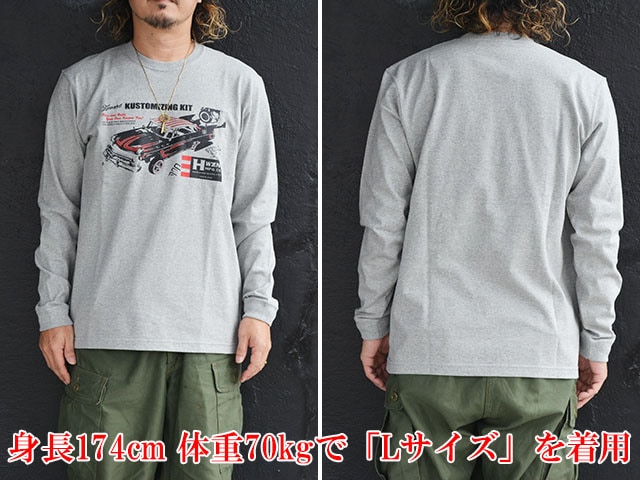 (30% OFF)��2����HWZN BROSS/�ϥ�����֥�����2024AW��Kustomizing Kit L/S Tee/�������ޥ����󥰥��åȥ��󥰥��꡼��Tee��