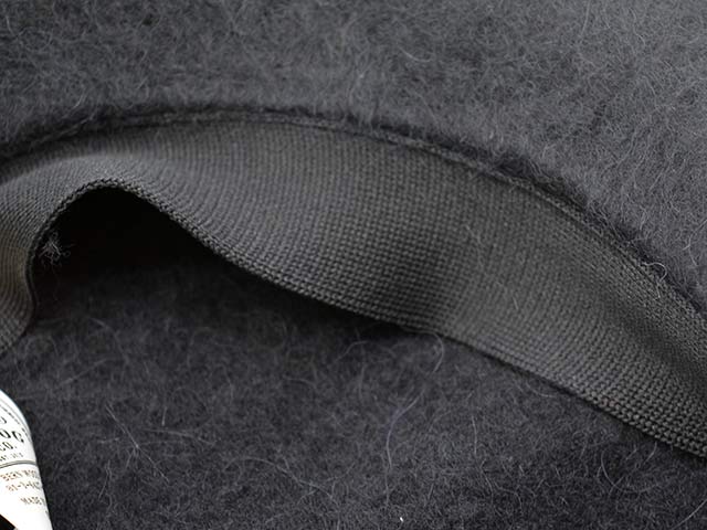 3THE H.W.DOG&CO./ɥåɥ2024AWLeather Wappen Fluffy Beret/쥶åڥեåե٥졼(D-00994)