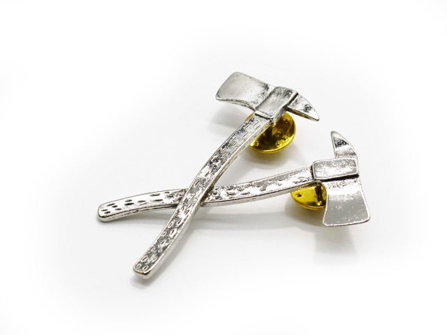 415 CLOTHING/415󥰡ۡDouble Cross Axe Pins/֥륯åԥ󥺡