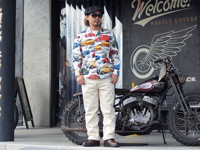 ��DRESS HIPPY/�ɥ쥹�ҥåԡ���2025AW��Car USA L/S Shirts/����USA���󥰥��꡼�֥���ġ�