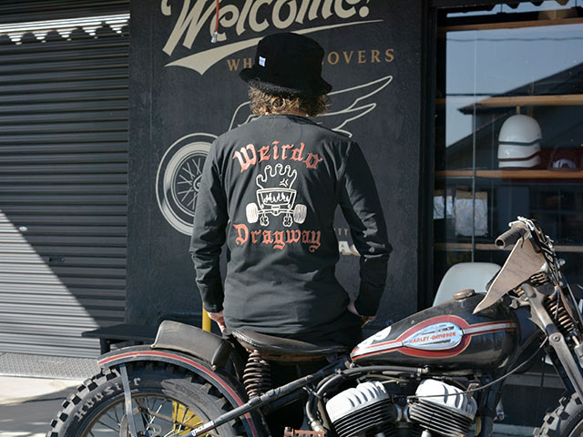 ��2����WEIRDO/���������ɡ�2025AW��DRAGWAY L/S Henry Tee/�ɥ�å����������󥰥��꡼�֥إ�꡼Tee��(WRD5312)