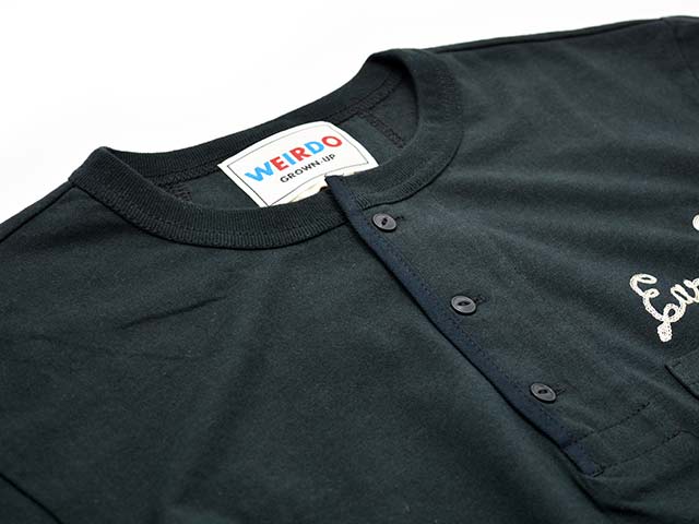 ��2����WEIRDO/���������ɡ�2025AW��DRAGWAY L/S Henry Tee/�ɥ�å����������󥰥��꡼�֥إ�꡼Tee��(WRD5312)