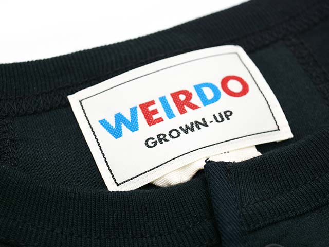 ��2����WEIRDO/���������ɡ�2025AW��DRAGWAY L/S Henry Tee/�ɥ�å����������󥰥��꡼�֥إ�꡼Tee��(WRD5312)