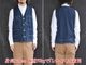 ��JELADO��ANTIQUE GARMENTS��/�����顼�ɡɥ���ƥ������������ġɡۡ�Steelbeam Vest/��������ӡ���٥��ȡ�(AG13517)