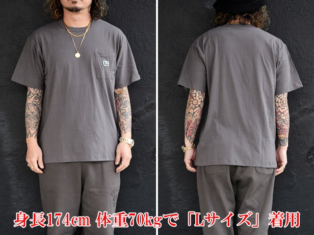 ��4����BLUCO/�֥륳��2026SS��Dry Cotton Pocket Tee��BLC��/�ɥ饤���åȥ�ݥ��å�Tee��BLC�ɡ�(161-22-022)