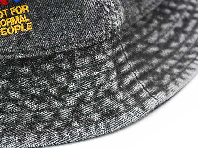 ��3����MONSTOR TIMES/��󥹥ȥ������ॺ��2026SS��NOT FOR NORMAL PEOPLE BUCKET HAT/�Υåȥե����Ρ��ޥ�ԡ��ץ�Х��åȥϥåȡ�(26SS-MT-012)