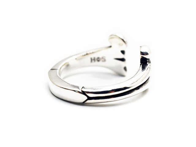 ��H��S/�������ե��������ۡ�CROSS BONES RING��Large��/�������ܡ��󥺥�󥰡ɥ顼���ɡ�(26HS-R-CB01-SV925)