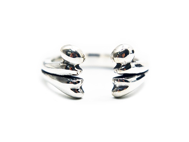 ��H��S/�������ե��������ۡ�CROSS BONES RING��Large��/�������ܡ��󥺥�󥰡ɥ顼���ɡ�(26HS-R-CB01-SV925)