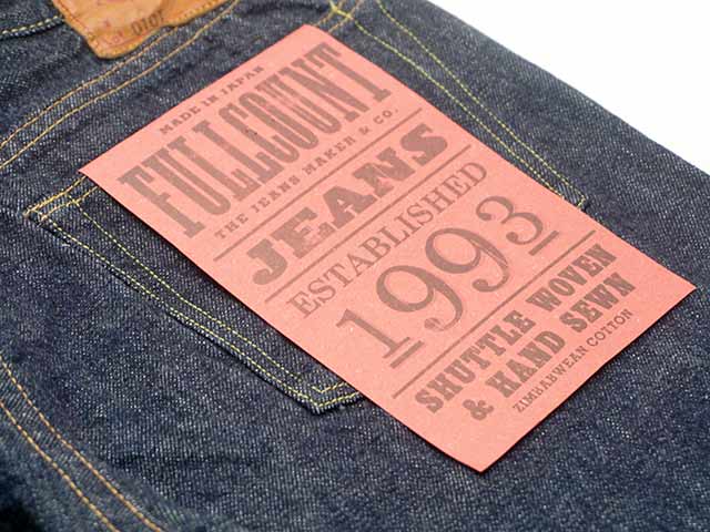 ��FULLCOUNT/�ե륫����ȡۡ�Lady's Slim Straight Denim Pants/��ǥ���������ॹ�ȥ졼�ȥǥ˥�ѥ�ġ�(0101W/13.7oz)