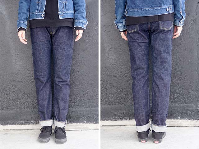 ��FULLCOUNT/�ե륫����ȡۡ�Lady's Slim Straight Denim Pants/��ǥ���������ॹ�ȥ졼�ȥǥ˥�ѥ�ġ�(0101W/13.7oz)