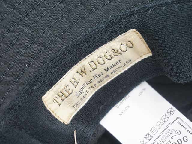 2THE H.W.DOG&CO./ɥåɥ2024SSNylon Fatigue Hat/ʥեƥϥåȡ(D-00902)
