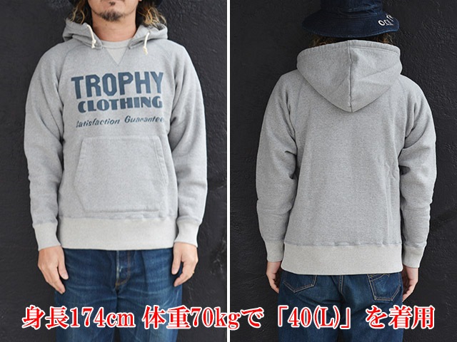��2����TROPHY CLOTHING/�ȥ��ե������������󥰡�2024AW��Block Logo Hoodie Sweatshirt/�֥��å������ա��ǥ����������åȥ���ġ�(TR24AW-209)