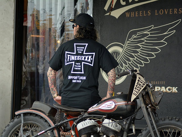��3����FINESIXXX/�ե����󥷥å�����2025SS��Fine Cross S/S Tee/�ե����󥯥������硼�ȥ��꡼��Tee��(FS-2025SS-003)