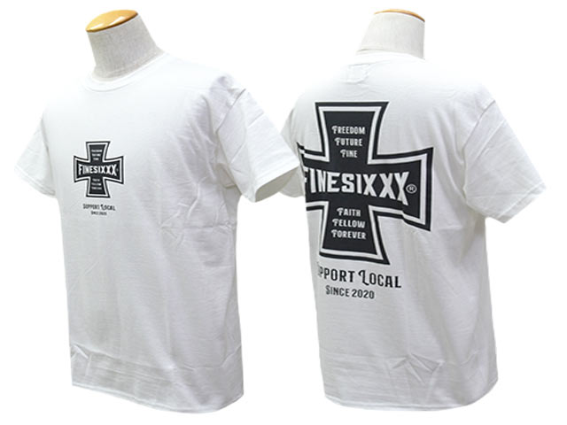 ��3����FINESIXXX/�ե����󥷥å�����2025SS��Fine Cross S/S Tee/�ե����󥯥������硼�ȥ��꡼��Tee��(FS-2025SS-003)