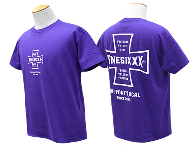 ��3����FINESIXXX/�ե����󥷥å�����2025SS��Fine Cross S/S Tee/�ե����󥯥������硼�ȥ��꡼��Tee��(FS-2025SS-003)