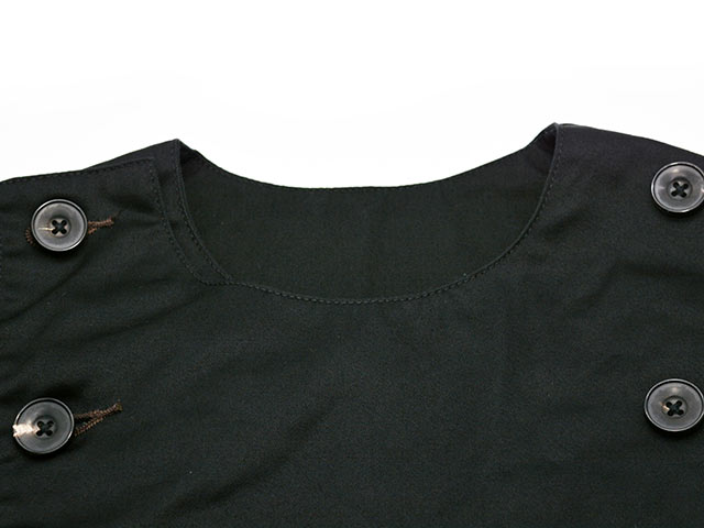 ��BLACK SIGN/�֥�å�������ۡ�Black Chino Double Breasted Swindler Vest/�֥�å����Υ��֥�֥쥹�ƥåɥ�������ɥ顼�٥��ȡ�(BSSV-23202)