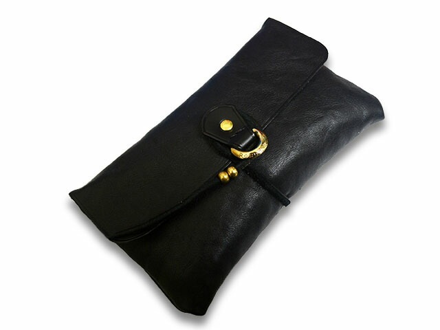 全3色【Round head/ラウンドヘッド】「Shag Pouch/シャグポーチ